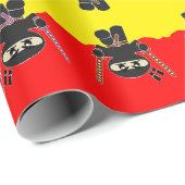 Angry ninjas cadeaupapier (Rol Hoek)