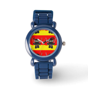 Angry ninjas horloge