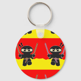 Angry ninjas sleutelhanger