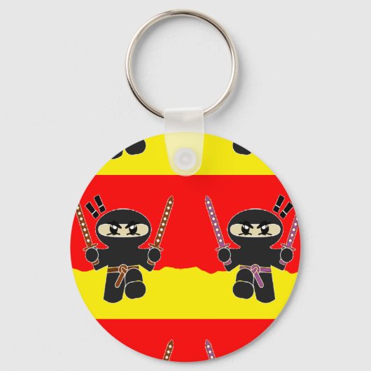 Angry ninjas sleutelhanger (Voorkant)