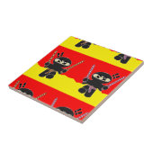 Angry ninjas tegeltje (Zijkant)