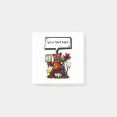 Angry Office Bear Post-it® Notes (Voorkant)