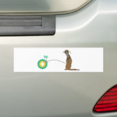 Angry Otter Bumpersticker (Op auto)