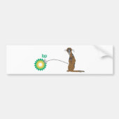 Angry Otter Bumpersticker (Voorkant)