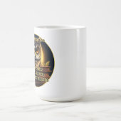 Angry Owl Ik lees boeken, drink koffie Ik weet din Koffiemok (Center)