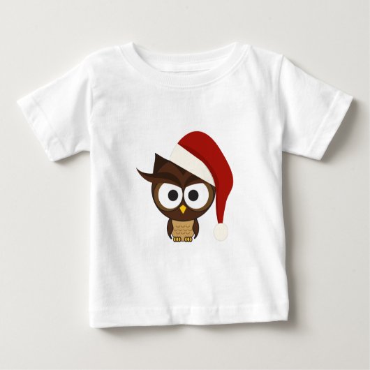 Angry Owl met Santa Hat (Voorkant)