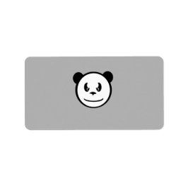 Angry Panda Labels