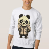 Angry Panda Leuk Dierenontwerp Trui (Voorkant)
