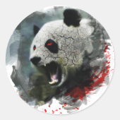 Angry Panda Sticker (Voorkant)