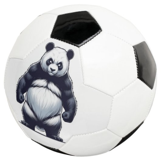 Angry Panda Voetbal (Drie kwart)