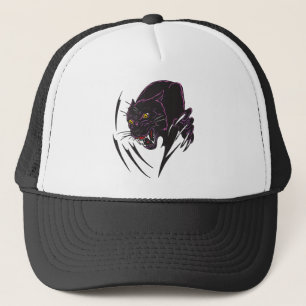 Angry Panther Trucker Pet