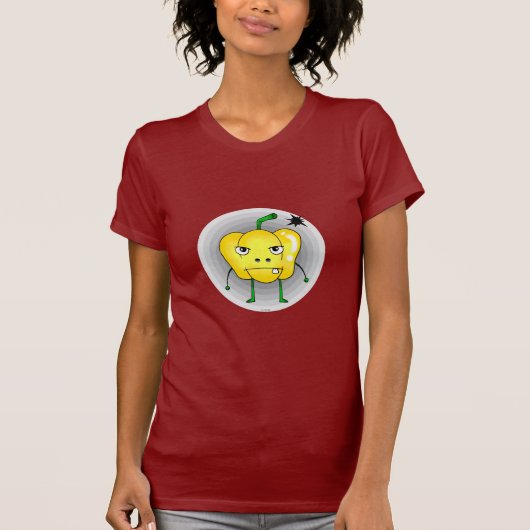 Angry paprika t-shirt (Voorkant)
