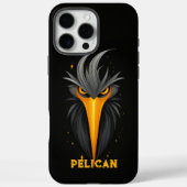 Angry Pelican Black Case-Mate iPhone Case (Achterkant)