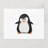 Angry Penguin Briefkaart (Voorkant)