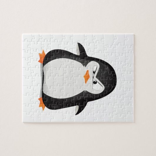 Angry Penguin Legpuzzel (Horizontaal)