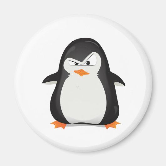 Angry Penguin Magneet (Voorkant)