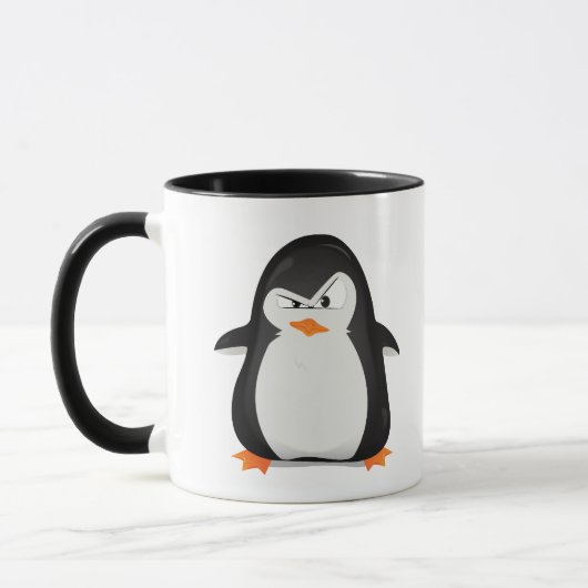 Angry Penguin Mok (Links)