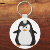 Angry Penguin Sleutelhanger (Voorkant)