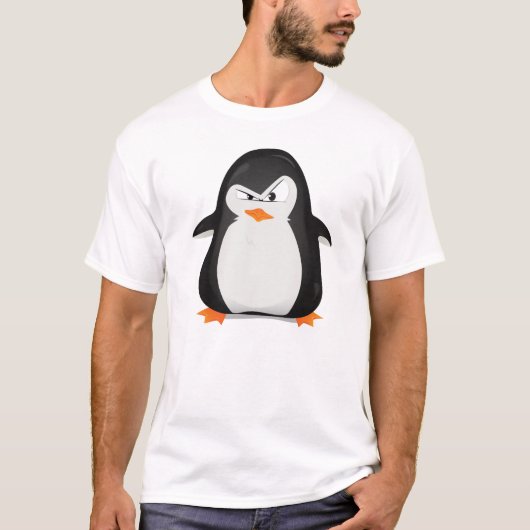 Angry Penguin T-shirt (Voorkant)