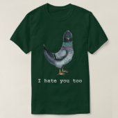 Angry Pigeon 2 T-shirt (Design voorkant)