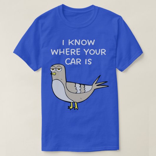 Angry Pigeon 9 T-shirt (Design voorkant)