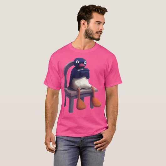 Angry Pingu T-shirt (Voorkant volledig)