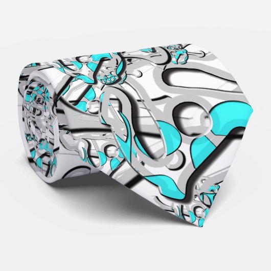 Angry Pirate Logo Stropdas (Opgerold)