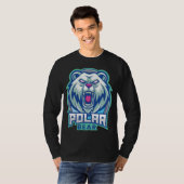 Angry Polar Bear T-shirt (Voorkant volledig)