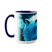 "Angry Polar Beer" Cute Painting. Bestel nu