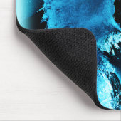 "Angry Polar Beer" Cute Painting. Bestel nu Muismat (Hoek)