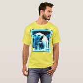 "Angry Polar Beer" Cute Painting. Bestel nu T-shirt (Voorkant volledig)