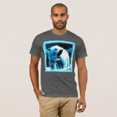 "Angry Polar Beer" Cute Painting. Bestel nu T-shirt (Voorkant volledig)