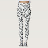 Angry Polar Beer Design Leggings (Voorkant)