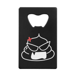 Angry Poop - Brootsch de PooPoo Creditkaart Flessenopener