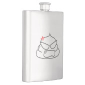 Angry Poop - Brootsch de PooPoo Flacon (Rechts)