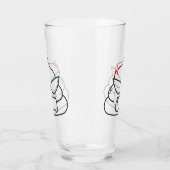Angry Poop - Brootsch de PooPoo Glas (Links)