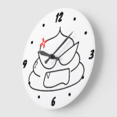 Angry Poop - Brootsch de PooPoo Grote Klok (Hoek)