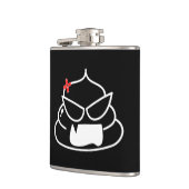 Angry Poop - Brootsch de PooPoo Heupfles (Links)