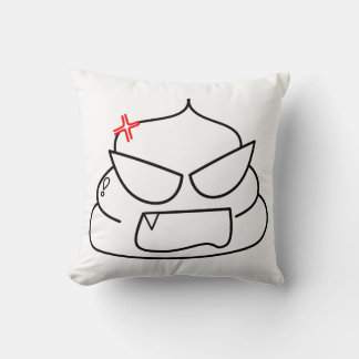 Angry Poop - Brootsch de PooPoo Kussen