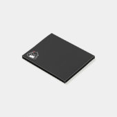 Angry Poop - Brootsch de PooPoo Post-it® Notes (Schuin)