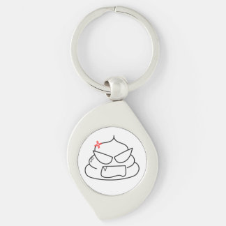 Angry Poop - Brootsch de PooPoo Sleutelhanger