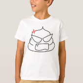 Angry Poop - Brootsch de PooPoo T-shirt (Voorkant)