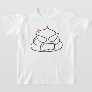 Angry Poop - Brootsch de PooPoo T-shirt
