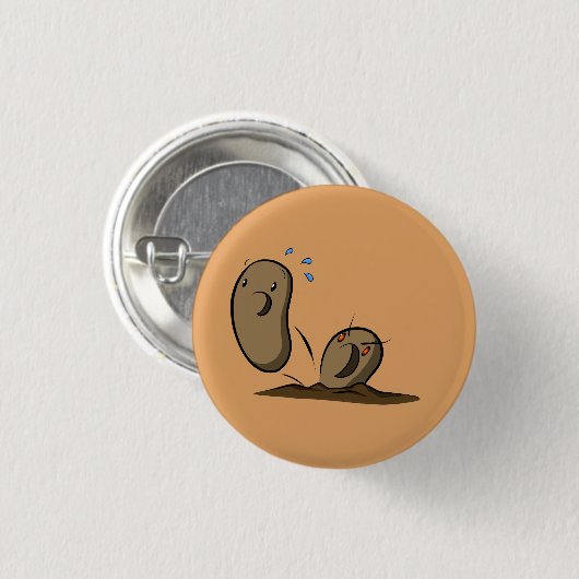 Angry Potato Ronde Button 3,2 Cm (Voorkant /achterkant)