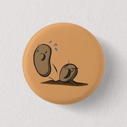 Angry Potato Ronde Button 3,2 Cm (Voorkant)