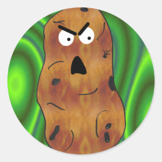 Angry Potato Sticker w/o tekst