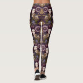 Angry Princess in Flower Garden Leggings - Schatti (Achterkant)