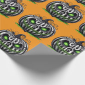 Angry Pumpkin Cadeaupapier (Hoek)