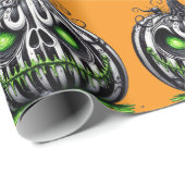 Angry Pumpkin Cadeaupapier (Rol Hoek)