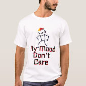 Angry Punk Stick Figuur T-shirt (Voorkant)